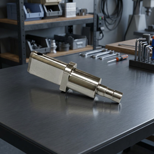 Ejes Largos CNC de 5 Ejes Personalizados, Piezas Delgadas de Alto Relación de Aspecto, Fabricación de Alta Tolerancia, Acero al Carbono, Automatización, Robótica - Product Image 3