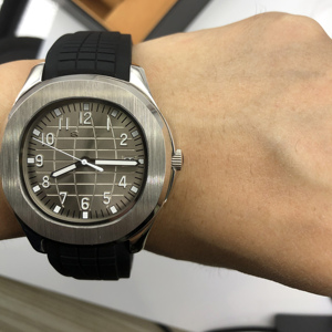 Men's Fully Automatic <b>Mechanical</b> NH35 Movement <b>Watch</b> Luminous Stainless Steel Sapphire Dial Casual Rubber Strap Casual Style - Product Image 3