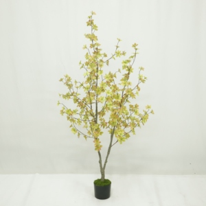 Nhà máy trong nhà trang trí nhân tạo mùa thu lá cây nhân tạo Bonsai - Product Image 3