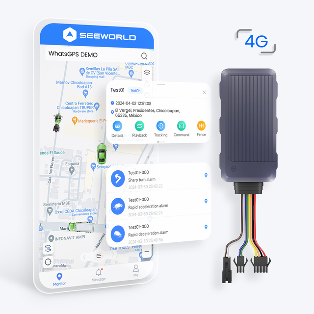 Internal Battery Sim Card Waterproof Tracker GPS Tracking Device With Android by Smart Phone IOS APP Locating Navigation