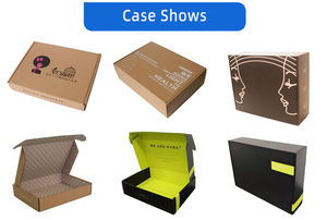 Embalaje de regalo Correo Envío en movimiento Cartón Kraft Papel Corrugado Mailer Box - Product Image 3