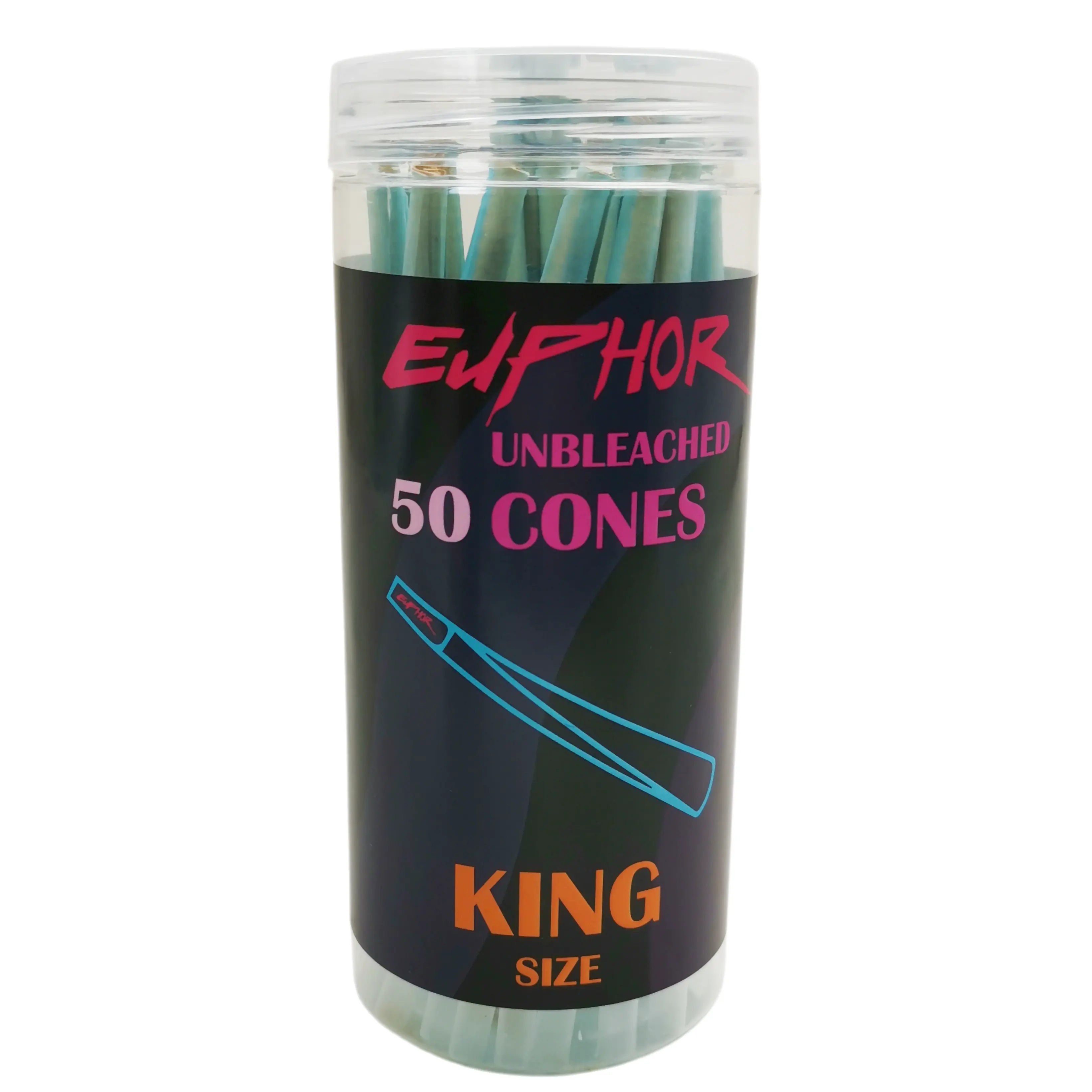 Euphor Paper Cone 100/50 pcs Rolling Papers King Size
