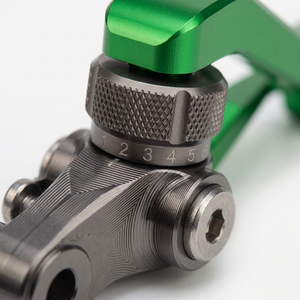 ידית בלם מצמד CNC אוניברסלית לאופנועי KX125/250 KXF250/450 KDX200/220 ידית צופר מתכווננת - Product Image 2
