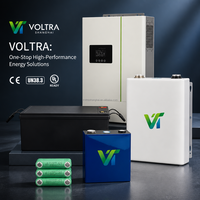 Batería Recargable de Pared LiFePO4 de 51.2V 100Ah, 5.12kWh, 6000 Ciclos, Híbrida, con CAN, para Almacenamiento de Energía Solar en el Hogar