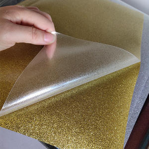 High Quality Gold <strong>Glitter</strong> Heat Transfer <strong>Vinyl</strong> Wholesale Rainbow <strong>Glitter</strong> Heat Transfer <strong>Vinyl</strong> Heat Press <strong>Glitter</strong> Film - Product Image 1