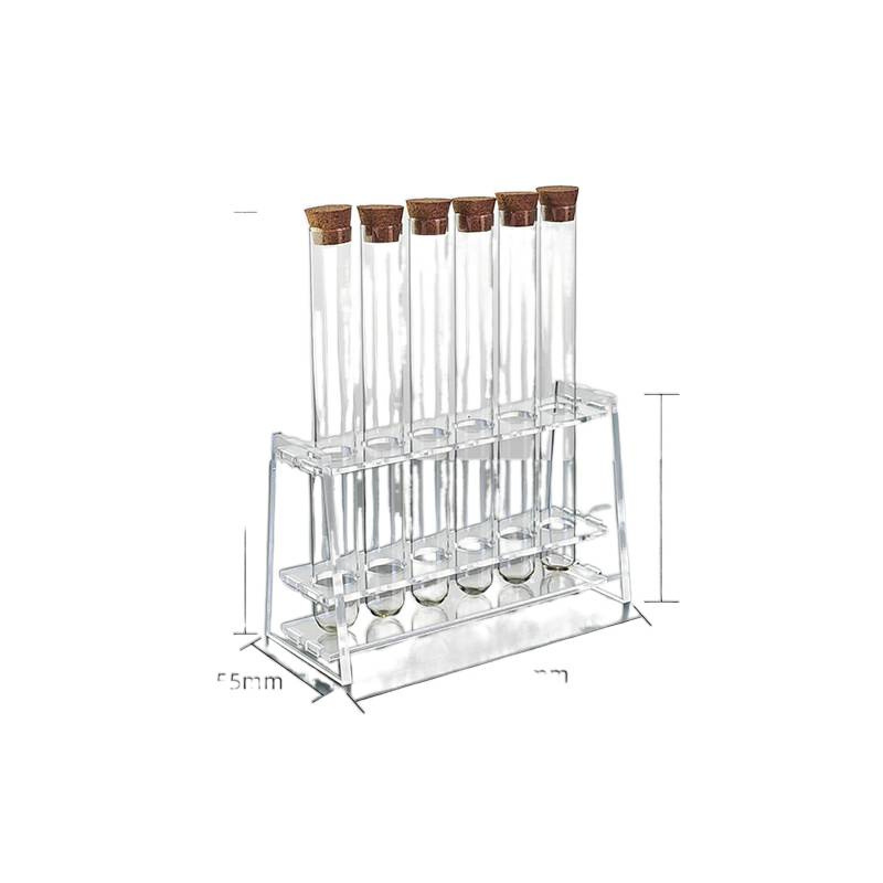 25ml Transparent Flat Bottom Smell Proof