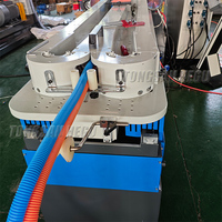 Ligne d'extrusion de tuyaux ondulés TONGSANHEGU 12-50 mm, machine de moulage haute vitesse, machine de fabrication de soufflets en plastique HDPE