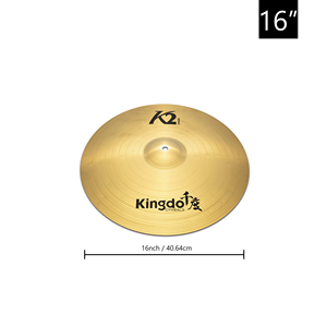 K2 Series 14 ''HiHat 16'' <span class=keywords><strong>Crash</strong></span> 20 ''Ride Ensemble de <span class=keywords><strong>4</strong></span> cymbales en alliage Cymbales professionnelles faites à la main pour les batteurs - Product Image 3