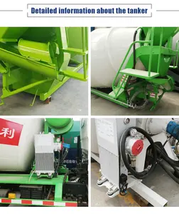 Factory Outlet Cement Mixing Machine Trucks Concrete Mixer New Product 2024 Provided Small Concrete Mixer Truck And Pump