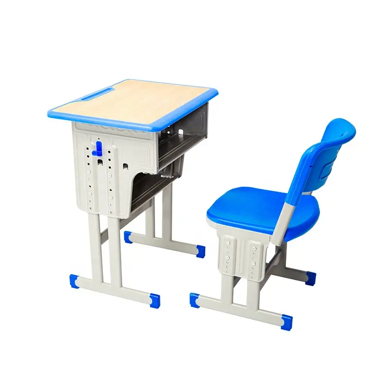 Banco scuola e sedia mobili scuola regolabile in altezza studente scrivania aula e sedia Set moderno