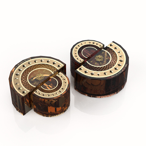 100ML New Design Luxury High End Rainbow Perfume <b>Bottle</b> Glass <b>Bottle</b> <b>Empty</b> <b>Spray</b> High-Grade Special Caps Perfume Packaging - Product Image 5