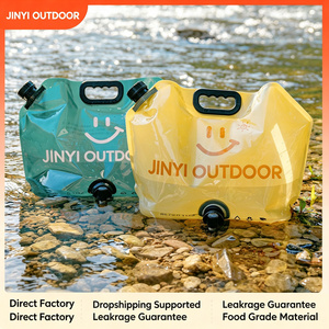 Custom LOGO Camping Hiking Food Grade Water <b>Bags</b> with Valve Leakage Proof <b>Foldable</b> Plastic Water Bladders - Product Image 6