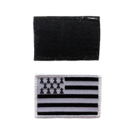 Croix Occitane personnalisée Gwenn Ha Du Logo broderie drapeau France Normandie patchs brodés