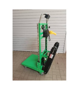 Saliscale Elettrico Cingolato Più Sicuro di Alta Qualità con Piattaforma Pieghevole in Acciaio, Attrezzatura per la Movimentazione di Materiali - Product Image 1