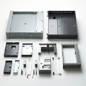 Pièces de châssis en acier inoxydable découpées et pliées au laser de haute précision sur mesure pour fabricants d'équipements électroniques - Product Image 3
