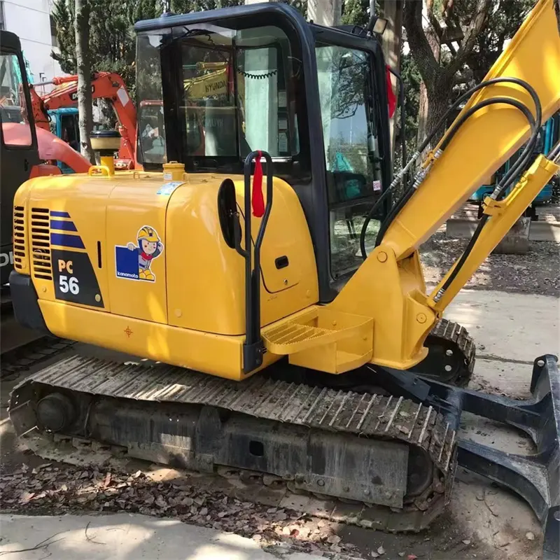 Mesin berkualitas tinggi dan efisiensi tinggi populer dengan harga murah dijual Komatsu 56-7 ekskavator