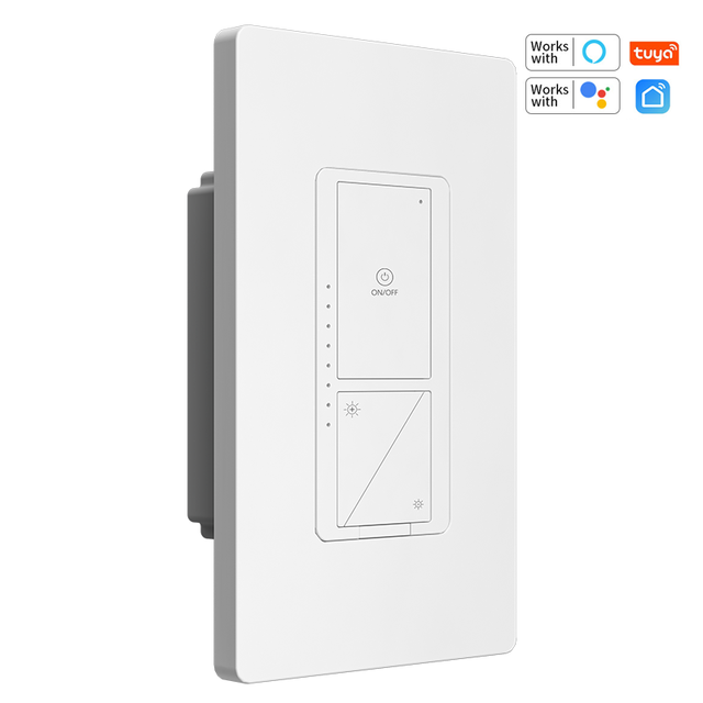Yineng Smart Dimmer Switch UL Listed 3-way, Smart Switch Wifi Wireless Dimmer, Modern Light US Tuya Smart Home with Alexa