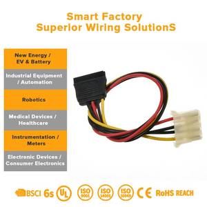 Industriële lintkabel en JST XH PH 2,54 mm pitch kabelboom voor elektronische apparaten en medische apparatuur bedrading - Product Image 3