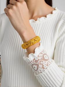 <span class=keywords><strong>Pulsera</strong></span> grabada hueca de Dubai Bride - Product Image 6