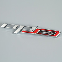 Logo personnalisé Insignes d'emblème de voiture en plastique chromé Emblèmes d'auto Autocollants d'insigne de voiture Insignes de gril de voiture Emblèmes pour la décoration