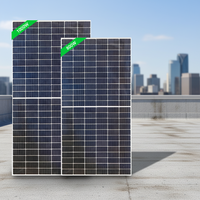 Panneaux solaires photovoltaïques bifaciaux PERC de type N de haute qualité 600Wp 700W 182mm à 20,51% d'efficacité pour optimiser l'énergie domestique