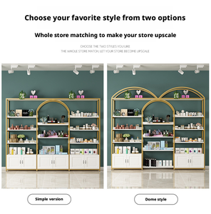 Exhibidor Metálico <span class=keywords><strong>de</strong></span> Múltiples Niveles para Almacenamiento <span class=keywords><strong>de</strong></span> Esmalte <span class=keywords><strong>de</strong></span> Uñas <span class=keywords><strong>y</strong></span> Cosméticos para Salón - Impermeable <span class=keywords><strong>y</strong></span> Ecológico - Product Image 3