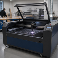 Machine de gravure et de découpe au laser CO2 1080, 1000*800mm, graveur et découpeur laser CNC pour bois, acrylique, cuir, MDF, caoutchouc
