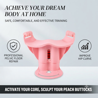 Entraîneur de hanches TPE, appareil d'exercice des cuisses avec design ergonomique, poignée antidérapante, résistance réglable, pour raffermir les jambes, yoga, fitness
