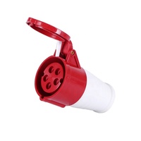 Prise et prise industrielles IP44 5 broches 380V 16A ZNG-215 de prise de connecteur femelle industriel