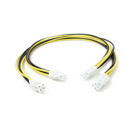 Cable de Carga Rápida USB 3.1 de 4 Pines con Blindaje Trenzado y Revestimiento de PVC, Conductor de Cobre Puro para Conector de Alimentación de CPU de Computadora