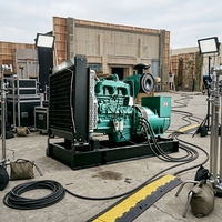 Generador Diésel Cummins de 160KW 200KVA Trifásico 50hz de Bastidor Abierto para Suministro de Energía Primaria en Fábricas de Procesamiento en Latinoamérica