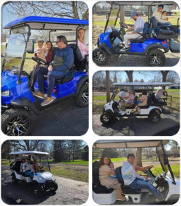 Nuevo Modelo XCEGO, Carro de Golf Eléctrico para 4 Pasajeros, Juego Completo con Cubierta, Porta Bolsas, Cargador, Certificado CE, 30 km/h, Listo para la Venta - Product Image 4