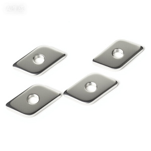 Tuerca en Forma de Diamante FF M5 M6, Zincada, Grado B, Nivel 4.8, Hierro para Equipos de Comunicación - Product Image 2