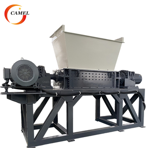 Déchiqueteuse à double arbre pour le recyclage d'appareils électroménagers / Déchiqueteuse robuste pour climatiseurs, réfrigérateurs et ordinateurs - Product Image 1
