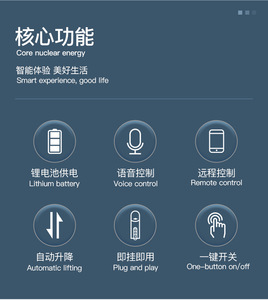 <strong>APP</strong>/WiFi/Zigbee Smart Home Roller Shutter Intelligent Motor Drive Electric Chain Curtain <strong>Remote</strong> <strong>Control</strong> for Smart Devices - Product Image 5