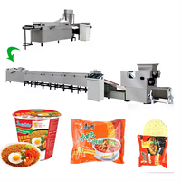Ligne de production de nouilles instantanées frites/machine de fabrication de nouilles indomie/machine à nouilles ramen