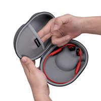 RLSOCO Trendy Custom Design Only Case For Earphone Factory Direct Headphone Eva Carrying Case Portable Hard Shell Headphone Case