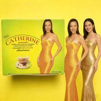 TRA Catherine's Infusion de Plantes, Thé Amincissant au Chrysanthème, Sachets Décaféinés pour Femmes, Emballage Boîte