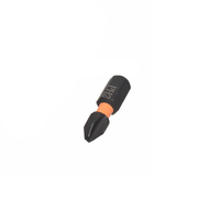32mm PH2 PH3 S2 acier magnétique Multi Phillips tournevis embout en acier inoxydable col rond tige hexagonale tournevis croisé