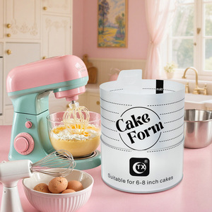 En gros, emballages pour gâteaux ronds et carrés, outils pour gâteaux mousse, séparateurs de gâteaux, outils de pâtisserie, kit de pâtisserie - Product Image 4