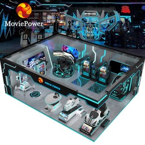 MoviePower Machine de Réalité Virtuelle pour Aire de Jeux Enfants, Équipement de Divertissement Thématique Intérieur pour Centre Commercial, Machine d'Arcade <span class=keywords><strong>Jeu</strong></span> VR 9D - Product Image 1