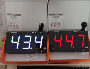 SNDWAY 30-130 дБ красный и белый цифровой измеритель уровня звука SW-525C - Product Image 5