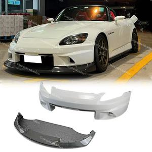 Parachoques delantero de fibra de carbono estilo Vor para Honda S2000 AP1 <span class=keywords><strong>AP2</strong></span> 2000-2008, Kit de carrocería, parachoques de coche - Product Image 3