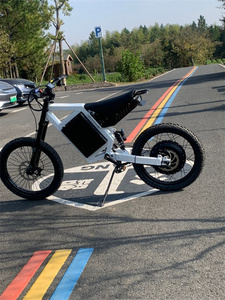 Bicicleta Eléctrica CS20 con Marco de Aluminio, 72v 12000w, la Más Rápida y Potente, con Asiento de Motocicleta, en Oferta - Product Image 3