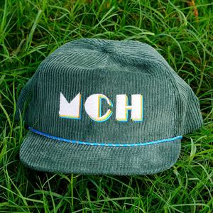 Gorras de Béisbol Personalizadas de 5 Paneles, Sin Estructura, con Logotipo Bordado en Metal, Cierre a Presión, con Cuerda Azul - Product Image 4