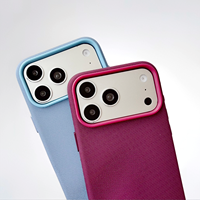 Étui TechWoven haut de gamme pour iPhone 18 ou 18 Pro Max, compatible avec la charge sans fil magnétique, sans bouton de contrôle de la caméra.