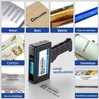 Impresora de Inyección de Tinta Portátil Willita de 12.7mm para Metal, Tuberías, Acero y Tela, Secado Rápido, 600DPI, Impresión de Fecha, Lote y Código QR