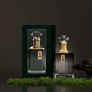 Flaconi Spray in Vetro Flint con Fondo Spesso 100ml-1000ml, Tappi a Vite in Sughero, Antigoccia, Nebulizzatore Serigrafato per Diffusore a Bastoncini, Brandy, <span class=keywords><strong>Tequila</strong></span> - Product Image 1