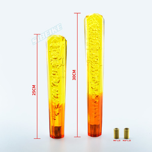 Levier de changement de vitesse multicolore universel, 1 pièce, en acrylique, pour voiture, 15cm/25cm/30cm - Product Image 6