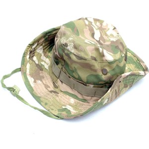Sombrero de Camuflaje para Exteriores, 56-58CM, Lona de Poliéster, Unisex, Protección Solar, para Primavera y Verano - Product Image 3